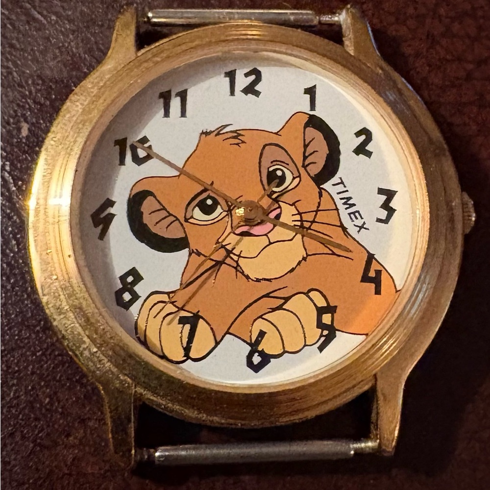 Disney The Lion King Vintage Simba Timex Watch (No Band; needs battery)